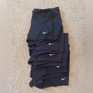 5 PAIRS Women's Nike Performance Game Volleyball Shorts